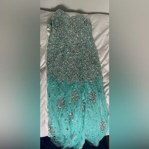 Blue Jovani prom dress
